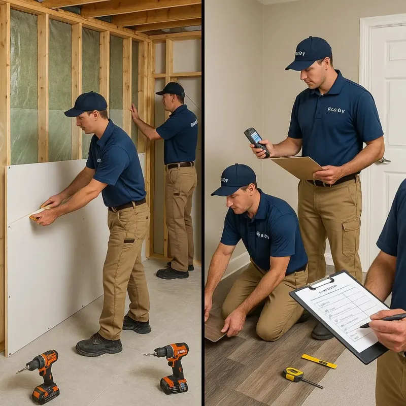 Repairs and Reconstruction process in Moody, TX